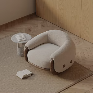 modern leisure chair 3d model