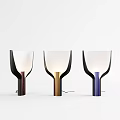 Modern Table Lamps With Various Contemporary Designs And Color Options 3d model