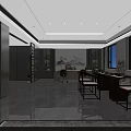 Modern Office Interior Design With Glass Partition Large Windows And Conference Furniture