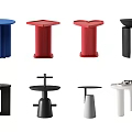 Modern Side Tables With Various Colors And Unique Design Styles For Home Decor
