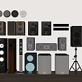 Sound vertical sound hanging sound ceiling sound small sound 3d model