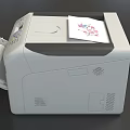 Printer Copier Printer Simple Die Printer Low Die Low Face Number Printer Game Printer Laser Printer Japanese Printer 3d model