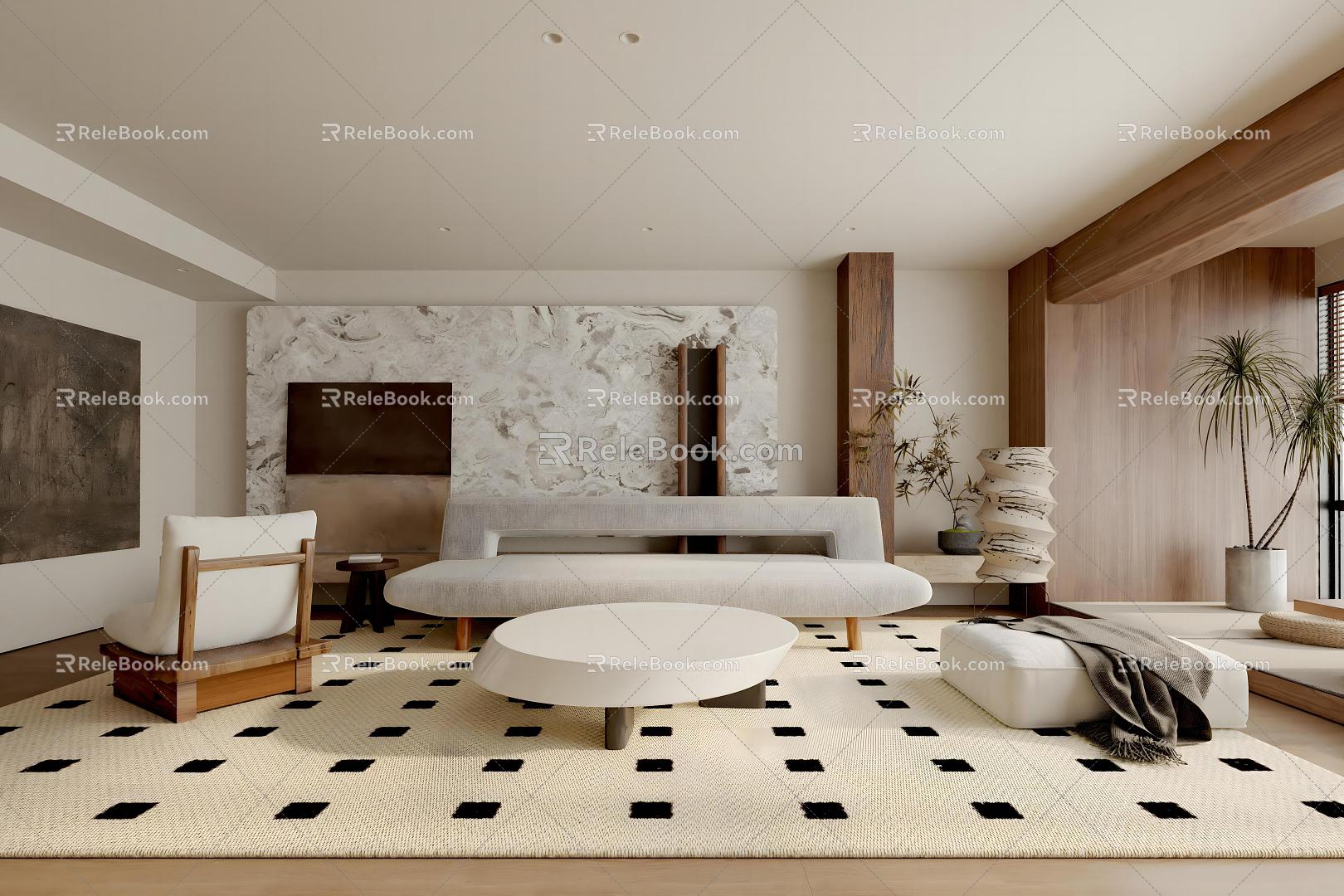 Living room 3d model