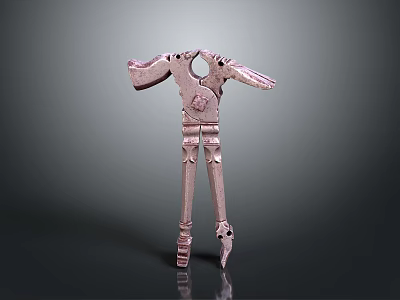 Pipe pliers vise bench vise wrench tool hardware tool processing tool furniture 3d model