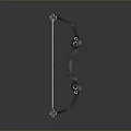 Crossbow Mechanical Crossbow Shift Bow and Arrow Shoot Far Equipment Weapons High-tech Crossbow 3d model