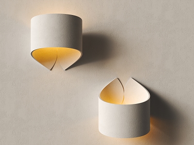 Modern wall lamp 3d model