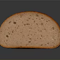 Freshly Baked Sliced Bread with Golden Crust and Soft Interior