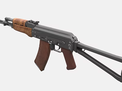 Modern guns. 3d model