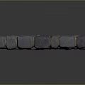 Natural Rustic Stone Wall With Stacked Gray Brown Stones And Textures