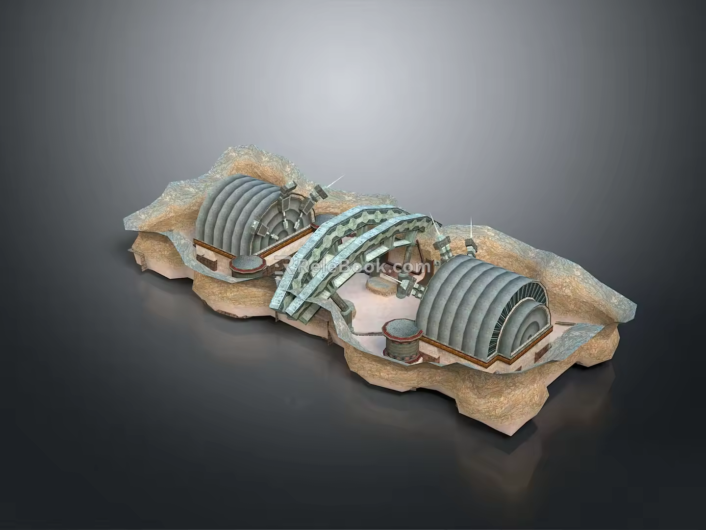 Sci-fi Items Sci-fi Components High-tech Components Sci-fi Equipment Sci-fi Scene Sci-fi Environment Game Scene 3d model
