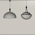 Quiet Chandelier 3d model