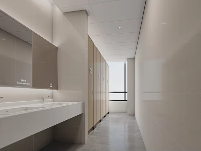 Modern toilet 3d model