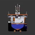 Modern LNG carrier LNG carrier 3d model
