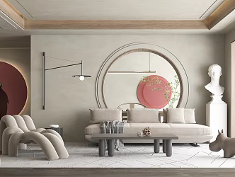 The Silent Living Room 3d model