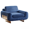 Modern FENDI Single Sofa 3d model