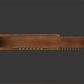 Wooden Decorative Harp As Stylish Home Living Room Accessory With Ornate Design