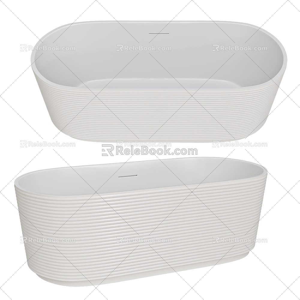 ABC landing bathtub 18w 3d model