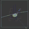 Aerial Planning of Organized Greenhouse Complex Within Agricultural Farmland Layout With Road And Vegetation