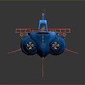 Submarine CG Submarine Cartoon Submarine Animation Submarine 3d model