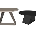 Modern side table small coffee table corner table 3d model