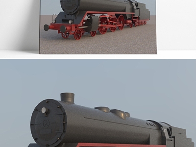 modern locomotive model