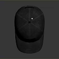 Dark Cloth Baseball Cap With Square Patch For Daily Life Use