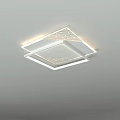 Modern Indoor Ceiling Lights With Square Round Shapes And Decorative Cutout Details