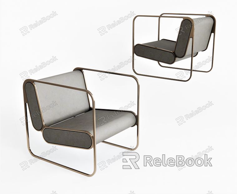 Modern Single Sofa Sofa Chair Sofa Leisure Chair Backrest Sofa model