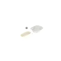 Modern Freestanding Gray Bathtub With Sleek Design And Gold Faucet Showerhead