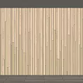 Modern background wall wood pattern background wall 3d model