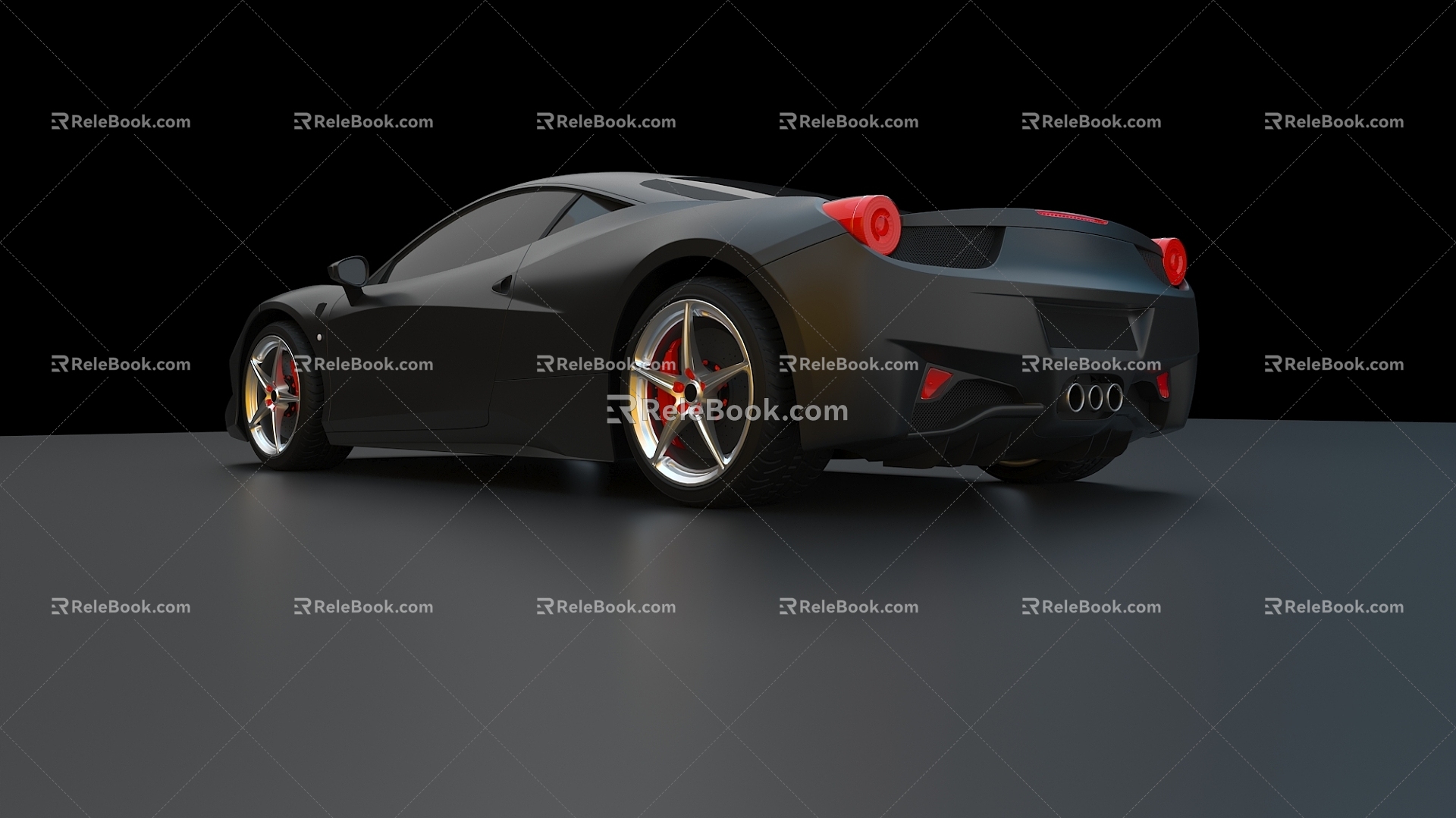 sports car car Faraday force 3d model