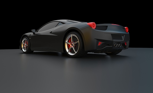 sports car Faraday force 3d model