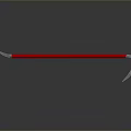 Iron Crowbar Iron Skid Crowbar Tools Hardware Tools Processing Tools Furniture 3d model