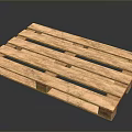 High Quality Wooden Pallet With Slats For Industrial Storage And Logistics