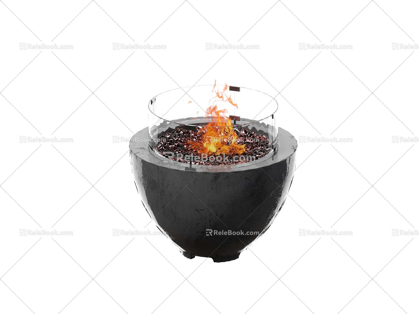 heater stove 3d model