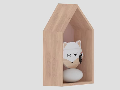 Modern Toy Art Bookshelf Ornaments 3d model Modern Toy Art Bookshelf Ornaments 3d model