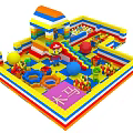 Modern Building Blocks Building Blocks Paradise 3d model