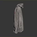 Gray Hoodie With Red JUDU FOOTBALL Print For Casual Daily Wear