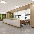 Modern Specialty Store with Bright Lighting White Display Cabinets and Product Displays