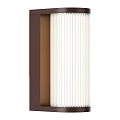 Modern Wall Lamp With Vertical Striped White Shade For Home Interior Decor 3d model