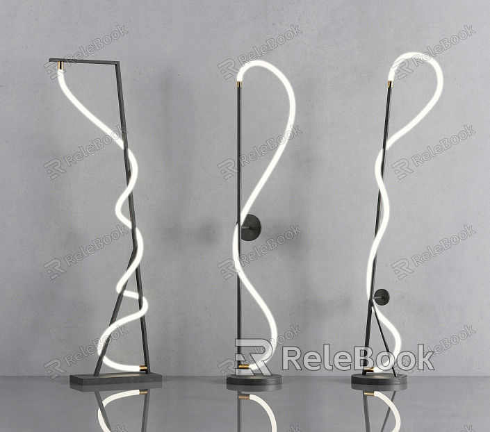 Modern special-shaped floor lamp floor lamp model