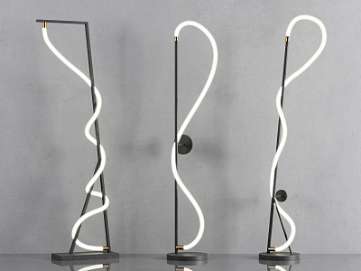 Modern special-shaped floor lamp floor lamp model