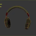 Black Over Ear Computer Headphones With Comfortable Fit And High Definition Sound Quality