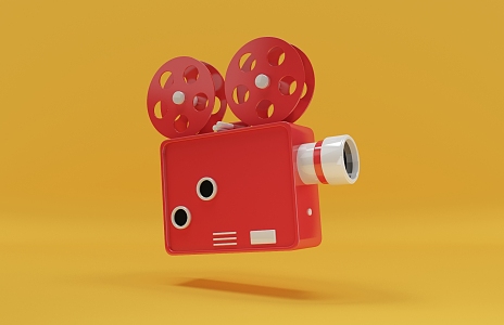 Modern Projector Film Projector Enterprise Commercial 3d model