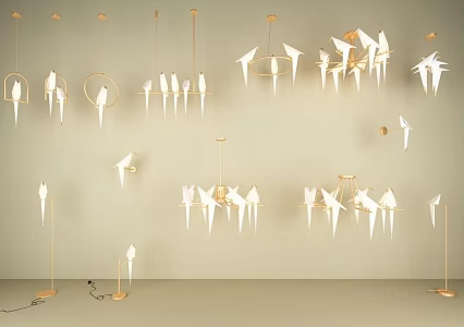 Lamp combination 3d model