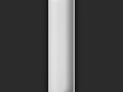 Modern Wall Design With Black Background And Vertical White Decorative Strip 3d model