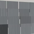 Modern Grey Textured Wall Panels With Sleek Design For Interior Home Decor