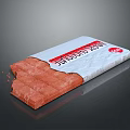 Open Paper Wrapped Bacon Slices With Red Color And Fresh Texture