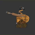 Robot Number Five Robot Sci-Fi Robot Character 3d model