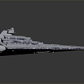 Modern Destroyer Star Destroyer Star Destroyer Spaceship 3d model